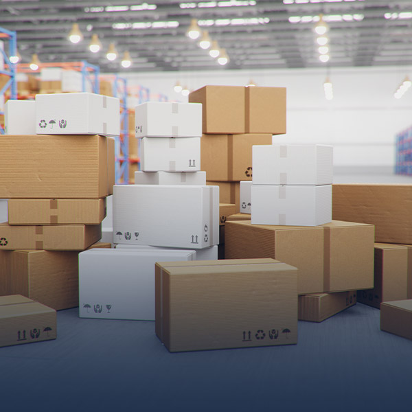 warehouse boxes